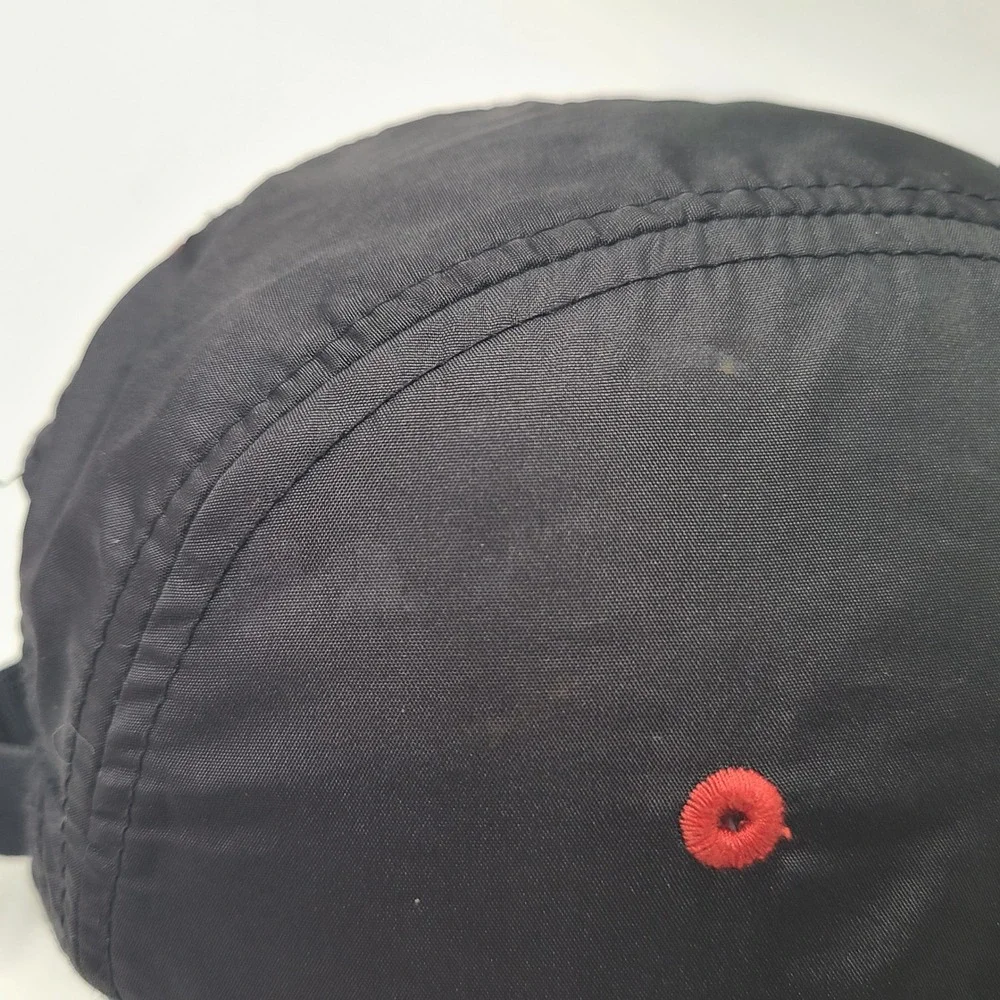 Youth Jordan Hat Strapback 5 Panel Black Red Air Jumpman Size 8-20 Basketball